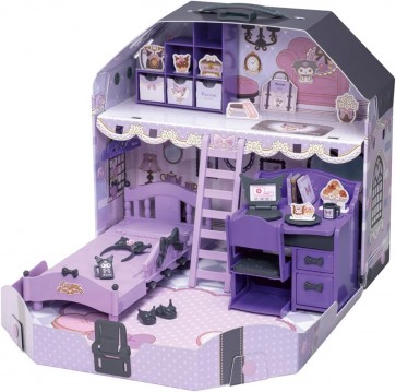 TAKARA TOMY Licca-chan Cool Kuromi Licca-chan Room, TAK48216, by TAKARA TOMY