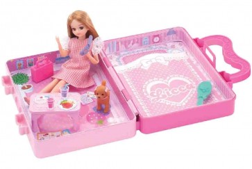 TAKARATOMY Licca chan doll LD - 02 for the first time bag set , TAK05090, by TAKARATOMY
