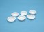 Wave White paint dish (6 pieces) ③ flat bottom OM 184 , WAV21844, by WAVE