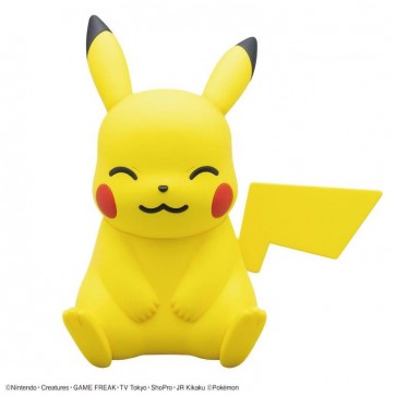 Bandai Pokemon Plamo Collection Quick!! 16 Pikachu (Sitting Pose), BAN57015, by BANDAI