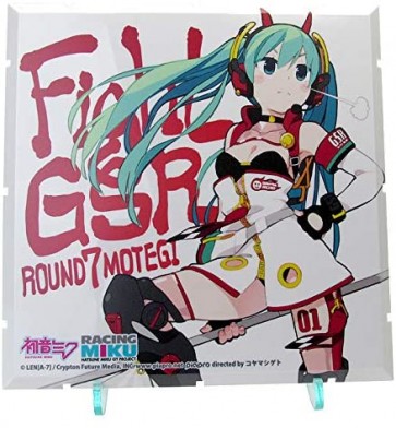 PLM Dioramansion 150: Racing Miku Pit 2020 Optional Panel (Rd.7 MOTEGI)  , PEL88095, by PLM