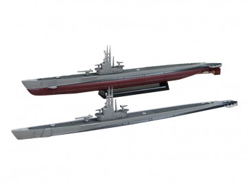 1/700 US Navy Barao-Class Submarine, AOS05209, by AOSHIMA