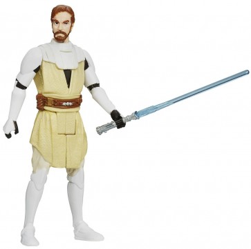 TAKARATOMY Star Wars Basic Figure Obi-Wan Kenobi , TAK26378, by TAKARA TOMY