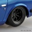 Aoshima 1/32 Raku-Pla Snap Kit No.15CU-BE Nissan S30 Fairlady Z custom (blue metallic), AOS00032, by AOSHIMA