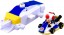 TAKARA TOMY Drift Tomica Mario Kart Drift Starter Set Toad & Standard Kart, TAK02218, by TAKARA TOMY