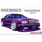 Aoshima 1/24 The Tuned Car No.84 Insurance G50 President '89 (Nissan), AOS67888, by AOSHIMA