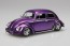 Aoshima 1/32 RakuPla Snap Kit No.20CU-MP Volkswagen Beetle Custom (Metallic Purple), AOS68076, by AOSHIMA