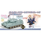Platz 1/35 Girls und Panzer Final Chapter Mk.IV Cruiser Tank Crusader Mk.III St. Gloriana Girls' College Battle Damage Decal & Acrylic Figure Plate Included, PLZ87529, by PLATZ