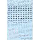 Kotobukiya 1/1 Megami Device M.S.G BUSTER DOLL Tank Eye Decal Set (Megami Device), KBY58365, by KOTOBUKIYA