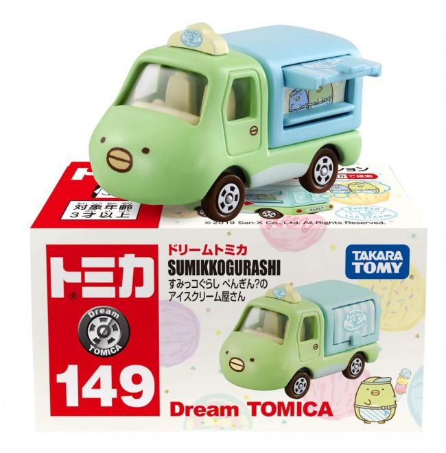 TAKARA TOMY DREAM TOMICA NO.149 SUMIKKO GURASHI: PENGUIN? ICE CREAM
