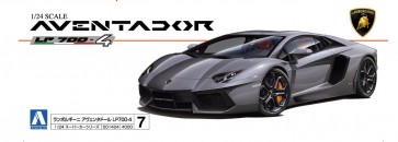 Aoshima 1/24 Supercar 7 Lamborghini Aventador LP 700 - 4 plastic kit , AOS01424, by AOSHIMA