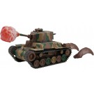 Fujimi Chibimaru Military Series CHIBI-MARU TYPE 97 MEDIUM TANK CHI-HA NEW GUN TURRET LATE PRODUCTION TYPE SPECIAL VERSION (WITH EFFECT PARTS)  , FUJ63323, by FUJIMI