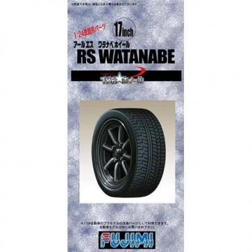 Fujimi 1/24 THE Wheel Series 17 inch RS Watanabe Wheel (TW 22) , FUJ92918, by FUJIMI