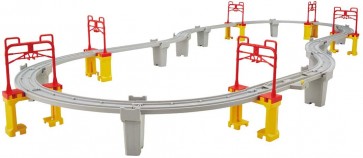 TAKARA TOMY Plarail Let's Run The Elevated! Shinkansen Rail Set  , TAK47732, by TAKARA TOMY