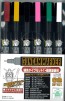 GSI Creos GMS110 Gundam Marker Ultra Fine Set 1 (6pcs) (Renewal), GSI05603, by GSI CREOS