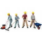 Hasegawa 1/35 Construction Worker Set A , HAS60038, by HASEGAWA