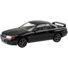 Aoshima 1/32 Raku-Pla Snap Kit No.14-BP Nissan R32 Skyline GT-R (Black Pearl Metallic), AOS69196, by AOSHIMA