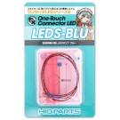 HI Q PARTS ONE-TOUCH CONNECTOR LED SERIES VOL.2: PREWIRED EXTREMELY SMALL LED LAMP BLUE (2PCS)  , HIQ74605, by HI Q PARTS