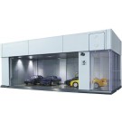 TAKARA TOMY Tomica Premium Tomica GARAGE SILVER WHITE Standard Edition, TAK98492, by TAKARA TOMY