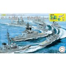 Fujimi 1/3000 Atsumeru Gunkan Series No.34 EX-1 JMSDF Escort Flotilla 1 (1998) Special Specification (w/Carrier Based Helicopter)  , FUJ01690, by FUJIMI