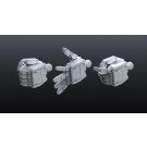 BANDAI  1/144 Builders Parts: MS Hand 04 (EFSF: L Size), BAN0182335, by BANDAI