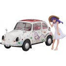 Hasegawa 1/24 Subaru 360 Deluxe Claire Frost w/Figure, HAS24484, by HASEGAWA