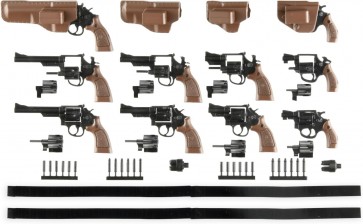 TOMYTEC 1/12 LittleArmory [LA111] Revolver Set B, TMT37140, by TOMYTEC