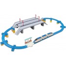 TAKARA TOMY Plarail W7 Series Hokuriku Shinkansen Shinkansen Railway Road Bridge Set, TAK08876, by TAKARA TOMY