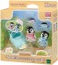 Epoch Sylvanian Families: Penguins Baby Friend Cart Set, EPC49718, by Epoch