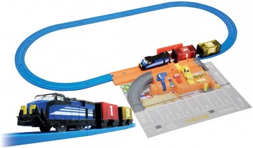 TAKARA TOMY Plarail Let's carry your Tomica! Crunchy Picking and Unpacking Terminal, TAK94620, by TAKARA TOMY