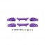 Tamiya LOW FRICTION FRONT UNDER GUARD (PURPLE)  , TAM52151, by TAMIYA