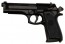 Platz 1/12 GUN - 1 Realistic Weapon Series Realistic Hand Gun (6 types) Plastic kit , PLZ24852, by PLATZ