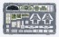 Platz 1/72 Detail Up Etching Parts for Japanese Navy Type 96 Attack Aircraft  , PLZ13597, by PLATZ