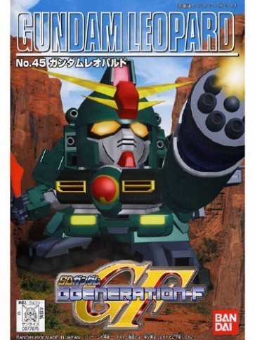 G Generation 45 Gundam Leopard  BANDAI Plastic kit, BAN70758, by BANDAI