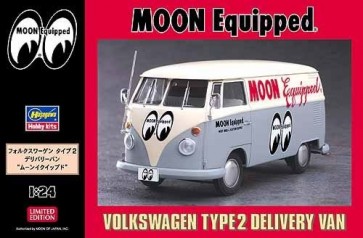 Hasegawa 1/24 Volkswagen Type 2 Delivery Van "Moon Equipped" , HAS02498, by HASEGAWA