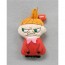 SEKIGUCHI Moomin: Plush Toy Badge Little My , SKG64798, by SEKIGUCHI