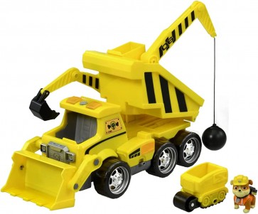 TAKARA TOMY Pow Patrol Ultimate Rescue Vehicle Rubble Ultimate Bulldozer, TAK03703, by TAKARA TOMY