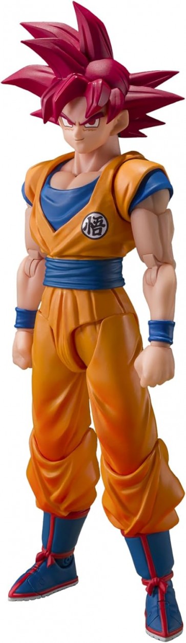 Bandai S.H.Figuarts Super Saiyan God Son Goku God Aura, BAC97844, by BANDAI