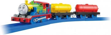 TAKARA TOMY Plarail Thomas TS-18 Plarail Paint Thomas, TAK96385, by TAKARA TOMY