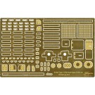 Fujimi Chibi-Maru Military Grade-Up Parts Series No.4 Genuine Etching Parts for Type 3 Chi-Nu medium tank (Long/Short Barrel) and Type 1 Chi-He medium tank, FUJ17263, by FUJIMI