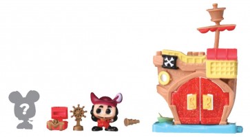TAKARATOMY Disney Doorable Room Door Set Hook Captain Pirates Door , TAK18041, by TAKARATOMY