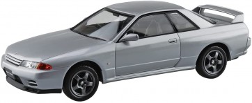 Aoshima 1/32 The Snap Kit No.14-D Nissan R32 Skyline GT-R (Spark Silver), AOS63569, by AOSHIMA