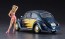 Hasegawa 1/24 SP Series (Limited Release) VOLKSWAGEN BEETLE (1966) CAL LOOKER W/BLONDE GIRL FIGURE  , HAS22459, by HASEGAWA