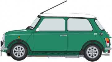 Hasegawa 1/24 Mini Cooper Heritage Collection Almond Green (1997), HAS07899, by HASEGAWA