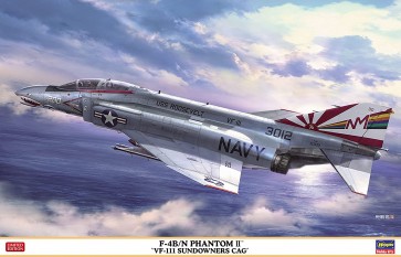 Hasegawa 1/48 F-4B/N Phantom II"VF-111 Sundowners CAG"  , HAS75030, by HASEGAWA