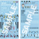 Aoshima V.F.G. Macross Frontier VF-25 General Purpose Decal Set, AOS02913, by AOSHIMA
