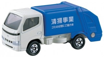 TAKARATOMY Tomica No. 045 Toyota Dyna sweeping car (box), TAK41374, by TAKARA TOMY