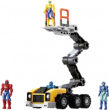 TAKARA TOMY DA-105 Diaclone Crew & Lift Machine Set, TAK39122, by TAKARA TOMY