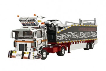 Aoshima 1/64 Mini Deco NEXT No.6 Ankoku Shougun (Car Transporter), AOS63910, by AOSHIMA