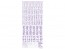 HI Q PARTS Pixel Camouflage Decal 2 Purple (1pc.), HIQ73844, by HI Q PARTS